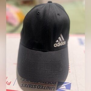 Adidas Baseball Cap Black With Adjustable Strap OS